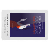 ブックカバー |作家ブックローンチのプロモーション マグネット (横)