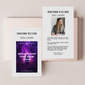 ブックカバー&作家ライター写真プロモーション 名刺