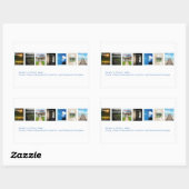 ブックカバー 長方形シール (シート)