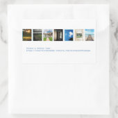 ブックカバー 長方形シール (バッグ)