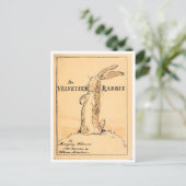 ブックカバー – The Velveteen Rabbit ポストカード (スタンド正面)