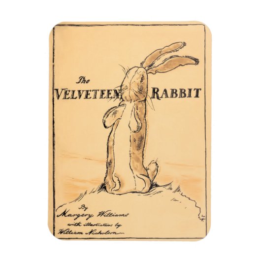 ブックカバー – The Velveteen Rabbit マグネット (縦)