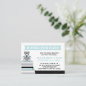 ブックカードを持って来い、小さな男、テディベア エンクロージャーカード (スタンド正面)