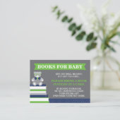 ブックカードを持って来い、小さな男、テディベア エンクロージャーカード (スタンド正面)