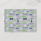 ブックカードを持って来い、小さな男、テディベア エンクロージャーカード (裏面)