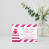 ブックカードを持って来て、小さなプリンセス、フェイクグリッター エンクロージャーカード (スタンド正面)