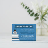 ブックカードを持って来て、警察の赤ちゃんシャワー エンクロージャーカード (スタンド正面)