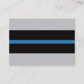 ブックカードを持って来て、警察の赤ちゃんシャワー エンクロージャーカード (裏面)