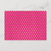 ブックカード、ああベビー、フェイクグリッター/フォイルをもたらす エンクロージャーカード (裏面)