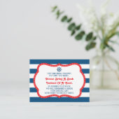 ブックカード、アホイ、赤ちゃん航海ののシャワーを持って来る エンクロージャーカード (スタンド正面)