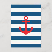 ブックカード、アホイ、赤ちゃん航海ののシャワーを持って来る エンクロージャーカード (裏面)