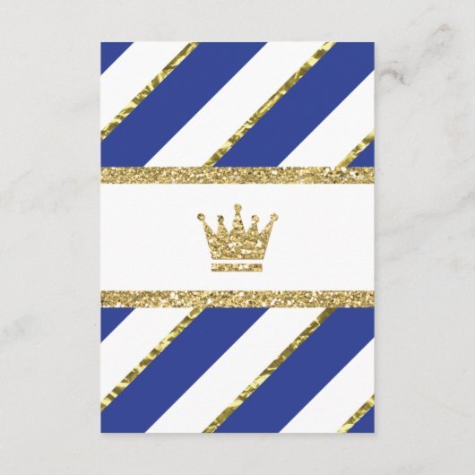 ブックカード、小さな王子、グリッターを持ってフェイク来て エンクロージャーカード (裏面)