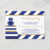 ブックカード、小さな王子、グリッターを持ってフェイク来て エンクロージャーカード (正面)