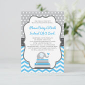 ブックカード、象、編集可能な色を持ってくる エンクロージャーカード (スタンド正面)