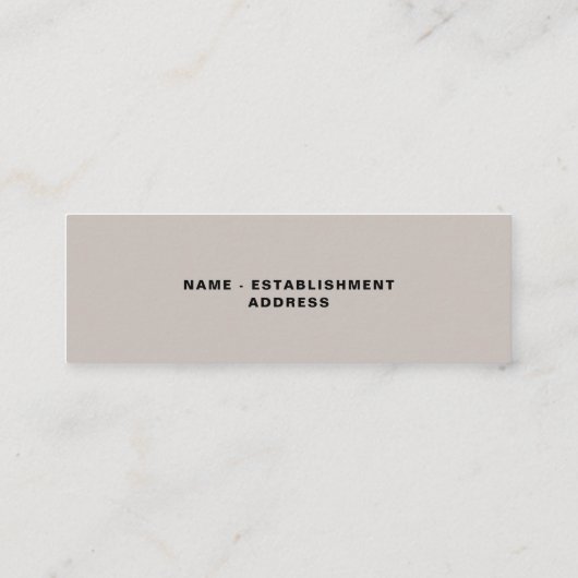 ブックキャッツコーヒーブックマーク スキニー名刺 (裏面)