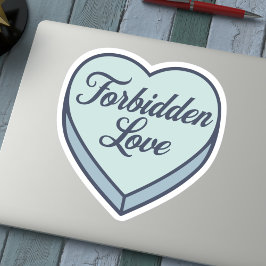 ブックキャンディハート – 禁断の愛 シール