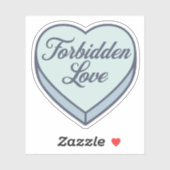 ブックキャンディハート – 禁断の愛 シール (シート)