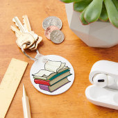 ブックキーチェーンを開く キーホルダー