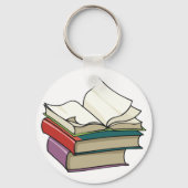 ブックキーチェーンを開く キーホルダー (正面)