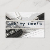 ブックキーパーの名刺 名刺 (正面)