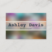 ブックキーパーの名刺 名刺 (正面)