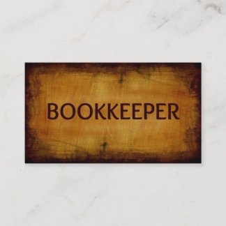 ブックキーパーの名刺 名刺