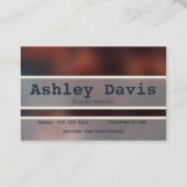 ブックキーパーの名刺 名刺 (裏面)