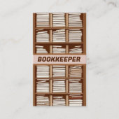 ブックキーパーの棚 名刺 (正面)