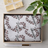 ブックキーパーヒョウハートフレームホワイト 薄葉紙 (ギフト)