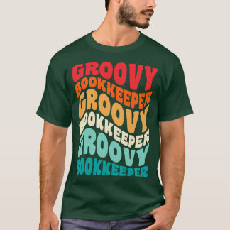 ブックキーパーヴィンテージレトロ60s 70s 80s Vibes Tシャツ