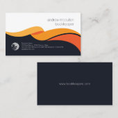 ブックキーパー会計ファイナンス 名刺 (正面/裏面)