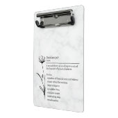 ブックキーパー定義シニおもしろいノムミニクリップボード ミニクリップボード (アングル2)