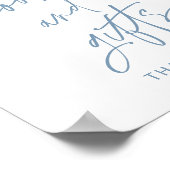 ブックギフトきらびやかな星の赤ちゃんシャワー少年 ポスター (角)