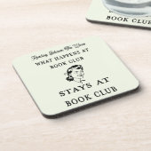 ブッククおもしろいパーソナライズされたラブ コースター (左側)