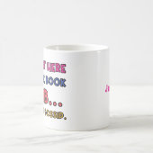 ブッククおもしろいラブ引用文名カラフル コーヒーマグカップ (中央)