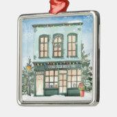 ブッククパーソナライズされたラブ書店 メタルオーナメント (左)