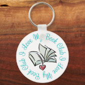 ブッククラブが大好き キーホルダー (正面)