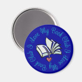 ブッククラブが大好き マグネット (正面/裏面)