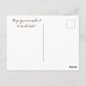 ブッククラブのリマインダーポストカード ポストカード (裏面)