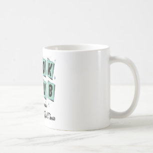 ブッククラブのレトロ-よい友人、時および笑い コーヒーマグカップ