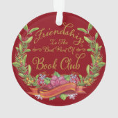 ブッククラブの友情 オーナメント (裏面)