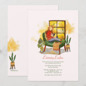 ブッククラブの招待状 招待状 (正面/裏面)