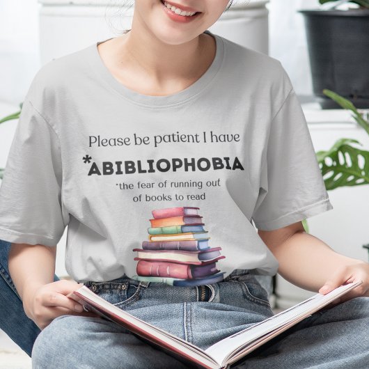 ブッククラブの本の虫の本おもしろい Tシャツ