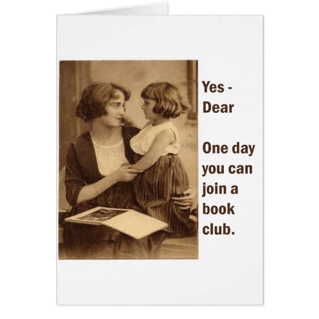 ブッククラブの母および娘 (正面)