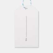 ブッククラブの特別なギフトタグ ギフトタグ (裏面)