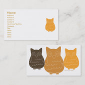 ブッククラブオウルズ 名刺 (正面/裏面)