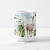 ブッククラブキュートラマウォーターカラーサボテン コーヒーマグカップ (中央)