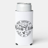 ブッククラブグラフィック引用文 スリム缶クーラー (Seltzer正面)