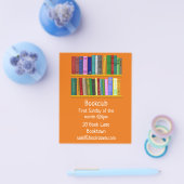 ブッククラブグループのブックセッション チラシ (シングル)