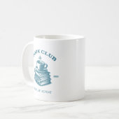 ブッククラブコーヒーとブックス読ス・リピート コーヒーマグカップ (正面左)